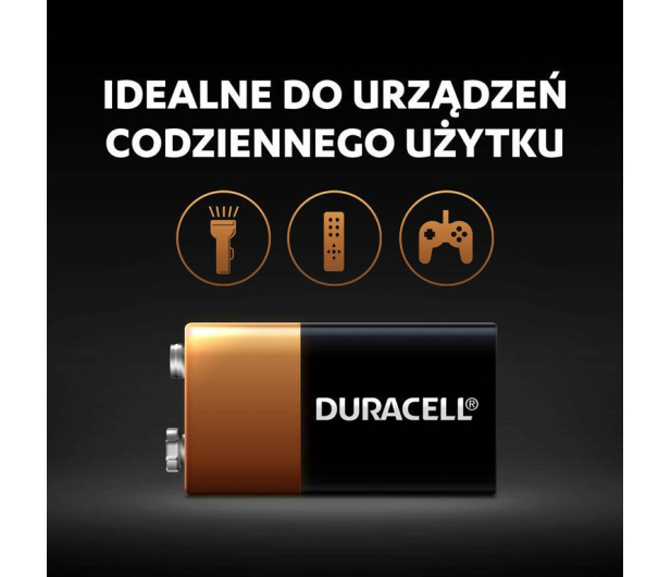 Duracell Basic 6LR61 9V - 317586 - zdjęcie 3